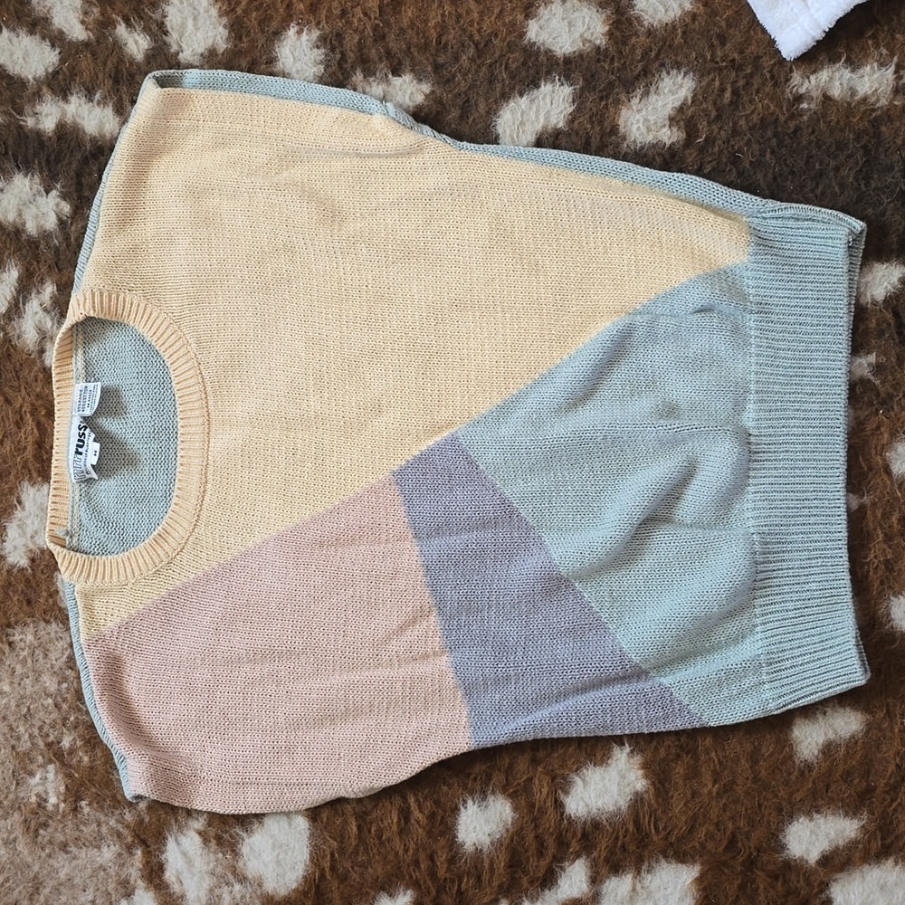 rrrrruss Knitted sweater vest